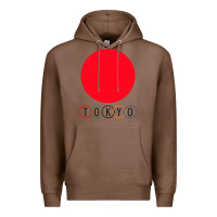Chestnut Japan Flag Olympics Premium Hoodie - artisFamous