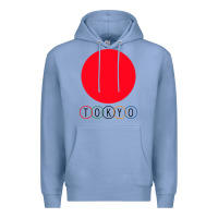 Colony Blue Japan Flag Olympics Premium Hoodie - artisFamous