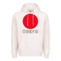 Pale Pink Japan Flag Olympics Premium Hoodie - artisFamous
