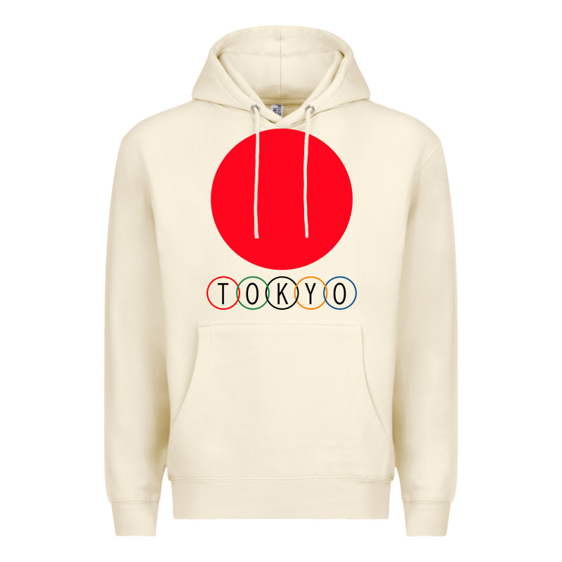 Japan Flag Olympics Premium Hoodie by artisFamous | Teevron