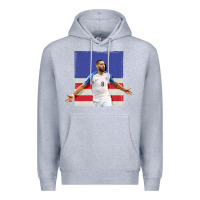 Heather Grey Usmnt Premium Hoodie - artisFamous