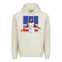 Oatmeal Heather Usmnt Premium Hoodie - artisFamous