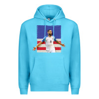 Ocean Blue Usmnt Premium Hoodie - artisFamous