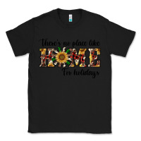 Black there's no place like home for holidays Classic Tee - RanaPortraitStore