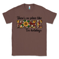 Chestnut there's no place like home for holidays Classic Tee - RanaPortraitStore