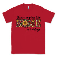 Red there's no place like home for holidays Classic Tee - RanaPortraitStore
