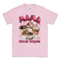 Bubblegum Pink mama needs coffee Classic Tee - BarkalooDesign