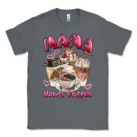 Charcoal Heather mama needs coffee Classic Tee - BarkalooDesign
