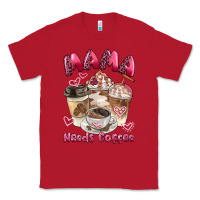 Red mama needs coffee Classic Tee - BarkalooDesign