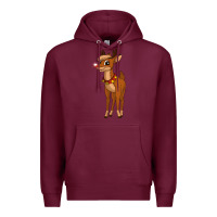 Burgundy rudolph the red nosed reindeer movie Premium Hoodie - artisFamous
