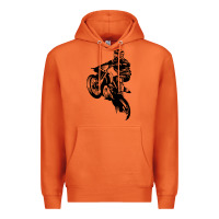 Carrot motocross dirt bike design got dirt Premium Hoodie - artisFamous