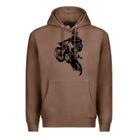 Chestnut motocross dirt bike design got dirt Premium Hoodie - artisFamous
