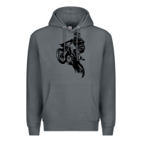 Rock motocross dirt bike design got dirt Premium Hoodie - artisFamous