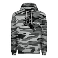 Slate Camo motocross dirt bike design got dirt Premium Hoodie - artisFamous