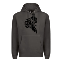 Smoke motocross dirt bike design got dirt Premium Hoodie - artisFamous