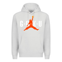 Dove Grey goku Premium Hoodie - artisFamous