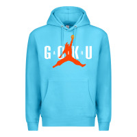 Ocean Blue goku Premium Hoodie - artisFamous