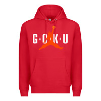 Red goku Premium Hoodie - artisFamous