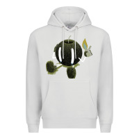 Dove Grey self destruction Premium Hoodie - artisFamous