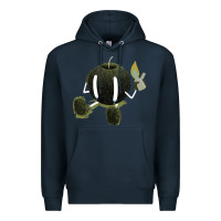 Navy self destruction Premium Hoodie - artisFamous