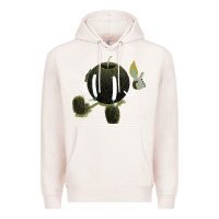 Pale Pink self destruction Premium Hoodie - artisFamous