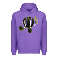 Purple self destruction Premium Hoodie - artisFamous