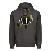 Smoke self destruction Premium Hoodie - artisFamous