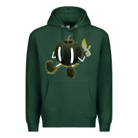 Sports Green self destruction Premium Hoodie - artisFamous