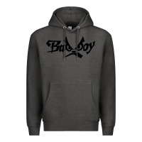 Charcoal Heather bad boy Premium Hoodie - artisFamous