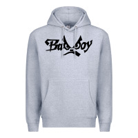 Heather Grey bad boy Premium Hoodie - artisFamous