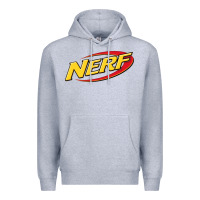Heather Grey Nerf Galaxy Premium Hoodie - artisFamous
