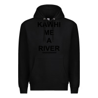 Black Kawhi River Funny Premium Hoodie - artisFamous