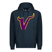 Navy Vikings Style Premium Hoodie - artisFamous