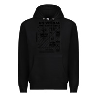 Black hot crazy matrix matrix Premium Hoodie - artisFamous