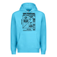 Ocean Blue hot crazy matrix matrix Premium Hoodie - artisFamous