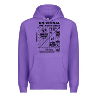 Purple hot crazy matrix matrix Premium Hoodie - artisFamous