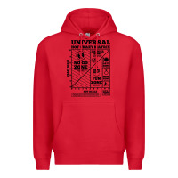 Red hot crazy matrix matrix Premium Hoodie - artisFamous