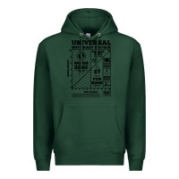 Sports Green hot crazy matrix matrix Premium Hoodie - artisFamous
