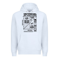 White hot crazy matrix matrix Premium Hoodie - artisFamous