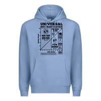 Colony Blue hot crazy matrix matrix Premium Hoodie - artisFamous