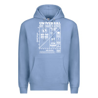 Colony Blue hot crazy matrix matrix Premium Hoodie - artisFamous