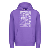 Purple hot crazy matrix matrix Premium Hoodie - artisFamous