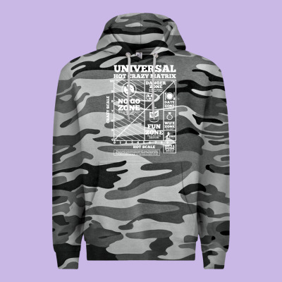 Hot Crazy Matrix Matrix Premium Hoodie Designed By Artisfamous
