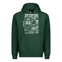 Sports Green hot crazy matrix matrix Premium Hoodie - artisFamous