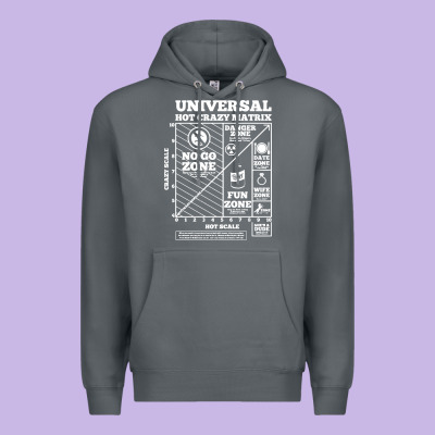Hot Crazy Matrix Matrix Premium Hoodie Designed By Artisfamous