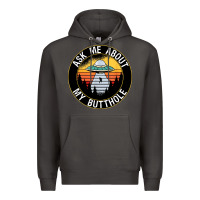 Smoke ask me about my butthole ufo Premium Hoodie - artisFamous
