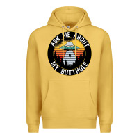 Ask Me About My Butthole Ufo Premium Hoodie | Teevron