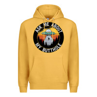 Mustard ask me about my butthole ufo Premium Hoodie - artisFamous