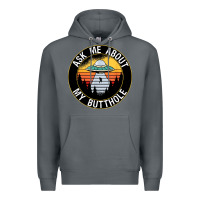 Rock ask me about my butthole ufo Premium Hoodie - artisFamous
