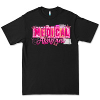 Black valentine medical assistant Premium Tee - CowhideDigitalArt